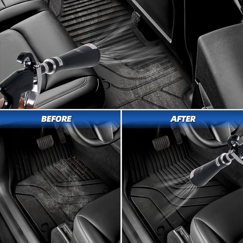 Aurorasters Tornado Car Cleaning Gun,Air Blow Gun Quickly Removes Surface Dirt and Dust,Works with Air Compressor - Image 4